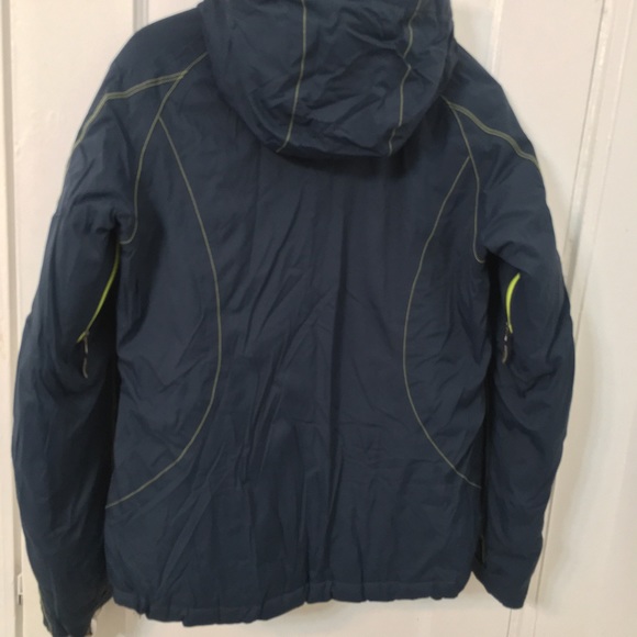 Columbia 700 Thermal Comfort Omni Heated Winter Jacket Navy-Blue Women Size S - Picture 8 of 15